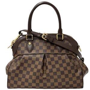 LOUIS VUITTON Authentic Brown Damier Shoulder Bag